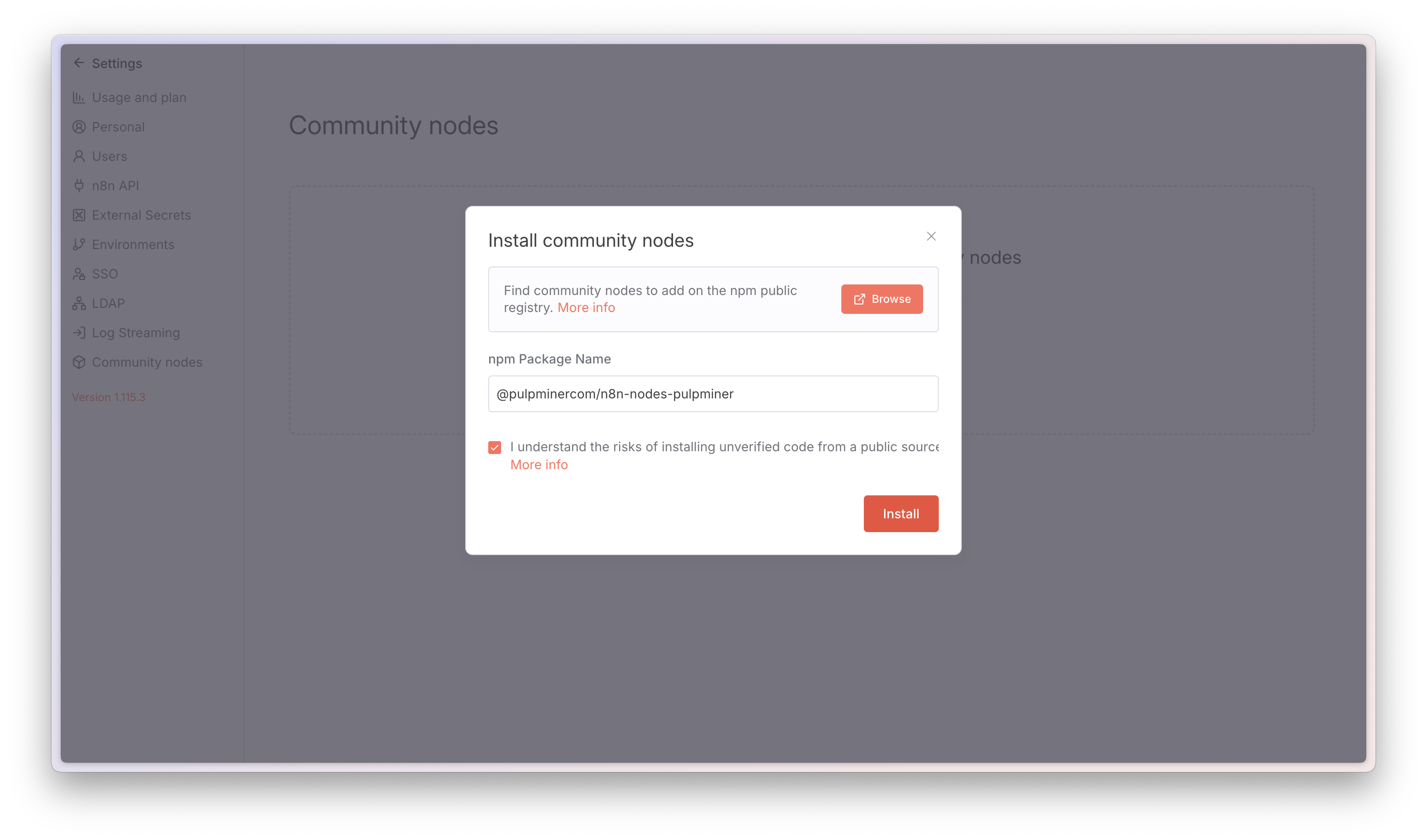 Step 2: Install Node